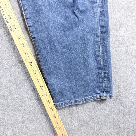 Aeropostale Womens Slim Fit Distressed Ripped Jeans 36x29 Distressed Stretch - Picture 4 of 10